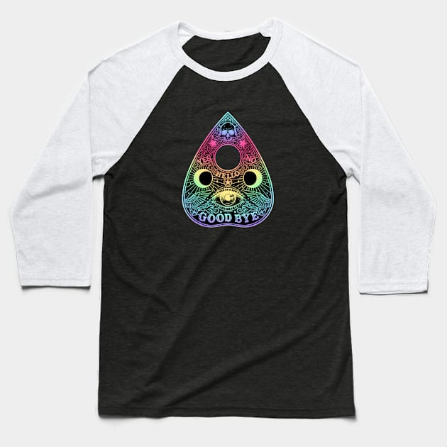 Ouija Planchette Board. All seeing eye Baseball T-Shirt by OccultOmaStore